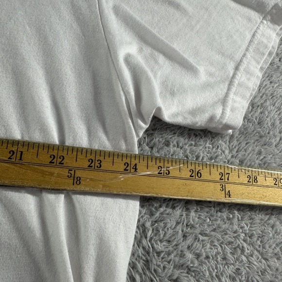 Columbia Shirt Mens 2x White Graphic Double Sided Outdoors Camp Hiking Fishing - Picture 4 of 9